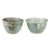 Original French WWI Prisoner of War Engraved Trench Art Drinking Cups - Münster POW Camp Original Items