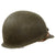Original U.S. WWII 1942 M1 McCord Fixed Bale Helmet with Belgian Lion Insignia & Westinghouse Liner - Possible 106th Infantry Division Original Items