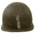 Original U.S. WWII 1942 M1 McCord Fixed Bale Helmet with Belgian Lion Insignia & Westinghouse Liner - Possible 106th Infantry Division Original Items