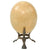 Original British South Africa Boer War Painted Souvenir Ostrich Egg On Silver Display Stand Original Items