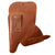 Original German WWII Era Unmarked Brown Leather Holster for the Walther PPK Pistol Original Items