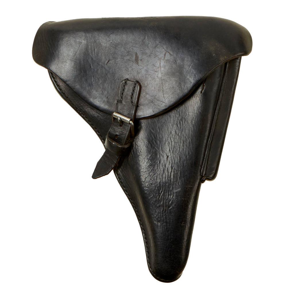 Original German WWII Luftwaffe Krieghoff Luger Holster with Eagle/2 Proof Marking Original Items