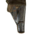 Original German WWII Walther PP / PPK Pistol Late War Preßstoff Ersatz Holster with Soldatenbund Cap Eagle - U.S. G.I. Modified Original Items