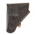 Original German WWII Rare Czech Klattau-Made Sauer Model 38H Black Leather Breakaway Holster - Dated 1944 Original Items