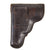 Original German WWII Czech CZ-27 Black Leather Holster with Waffenamt WaA76 Marking Original Items
