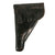Original German WWII Walther P38 Black Softshell Leather Holster with Bearskin Oakleaf 9 Marking Original Items