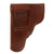 Original German WWII Era Unmarked Brown Leather Holster for the Walther PPK Pistol