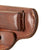 Original German WWII Era Unmarked Brown Leather Holster for the Walther PPK Pistol