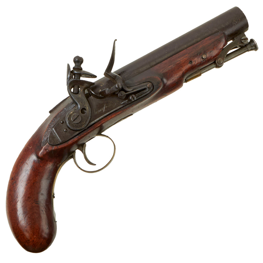 Original Irish .65 Bore "Man Stopper" Compact Flintlock Pistol by William Dempsey of Dublin - Circa 1820 Original Items