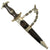 Original Rare German WWII Model 1936 Officer's Chained SS Dagger with Type II Chain & Scabbard Original Items