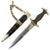 Original Rare German WWII Model 1936 Officer's Chained SS Dagger with Type II Chain & Scabbard Original Items