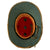 Original German WWII 1942 Dated 2nd Model Afrikakorps DAK Sun Helmet by JHS with Eye Shields - Size 55cm Original Items