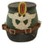 DRAFT Original German WWII 1939 Dated Luftwaffe M35 Double Decal Helmet with 60cm Liner & Chinstrap in Named USGI Bring Back Box - NS68 Original Items