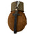 DRAFT Original German WWII 1939 Dated Luftwaffe M35 Double Decal Helmet with 60cm Liner & Chinstrap in Named USGI Bring Back Box - NS68 Original Items
