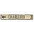 Original U.S. WWII Charleroi, Belgium Sign Liberated and Signed By Members of the US First Army - 5 ½” x 36” Original Items