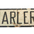 Original U.S. WWII Charleroi, Belgium Sign Liberated and Signed By Members of the US First Army - 5 ½” x 36” Original Items