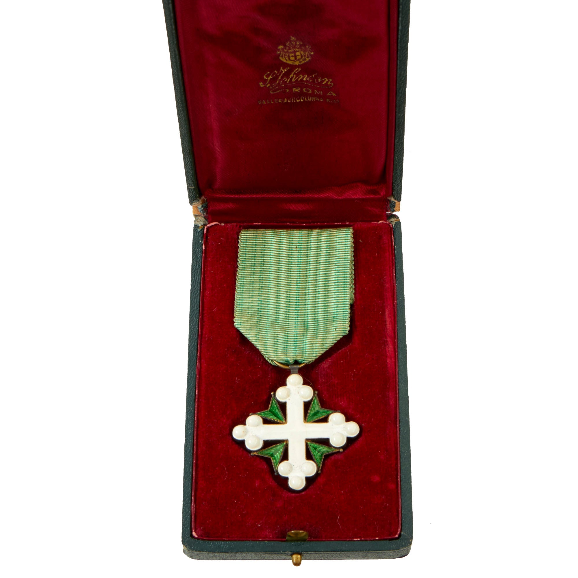 Original WWII Era Italian Order Of Saints Maurice And Lazarus 5th Clas original-wwii-era-italian-order-of-saints-maurice-and-lazarus-5th-clas