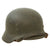 Original German WWII Army Heer M40 Single Decal Steel Helmet with 55cm Liner & Chinstrap - Q62 Original Items