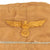 Original German WWII Service Used Kriegsmarine DAK Coastal Artillery M41 Officer's Field Cap - Küstenartillerie Original Items