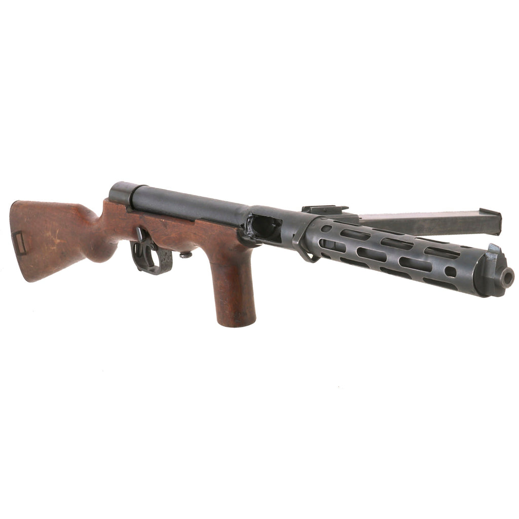 Original German Pre-WWII ERMA EMP Display Sub Machine Gun with Display Magazine - Serial D-4324 Original Items