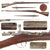 Original French Fusil Gras Modèle 1874 M80 Infantry Rifle by Tulle Arsenal Serial I 87645 with Bayonet & Scabbard - Dated 1878 Original Items