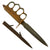 Original U.S. WWI Model 1918 Mark I Trench Knife by AU LION with Correct Steel Scabbard Original Items
