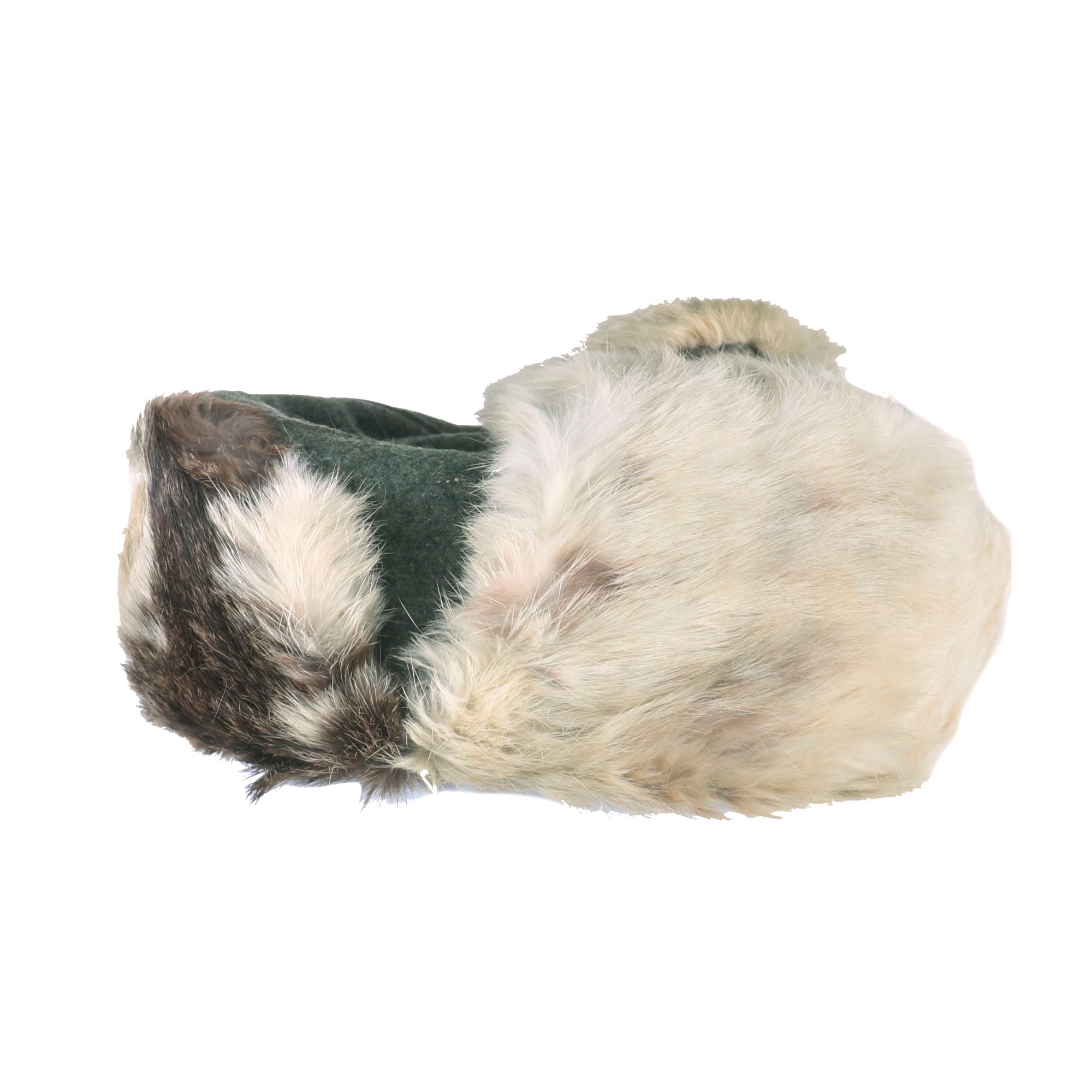 Original German WWII Eastern Front Heer Army Rabbit Fur Pelzmütze Wint ...