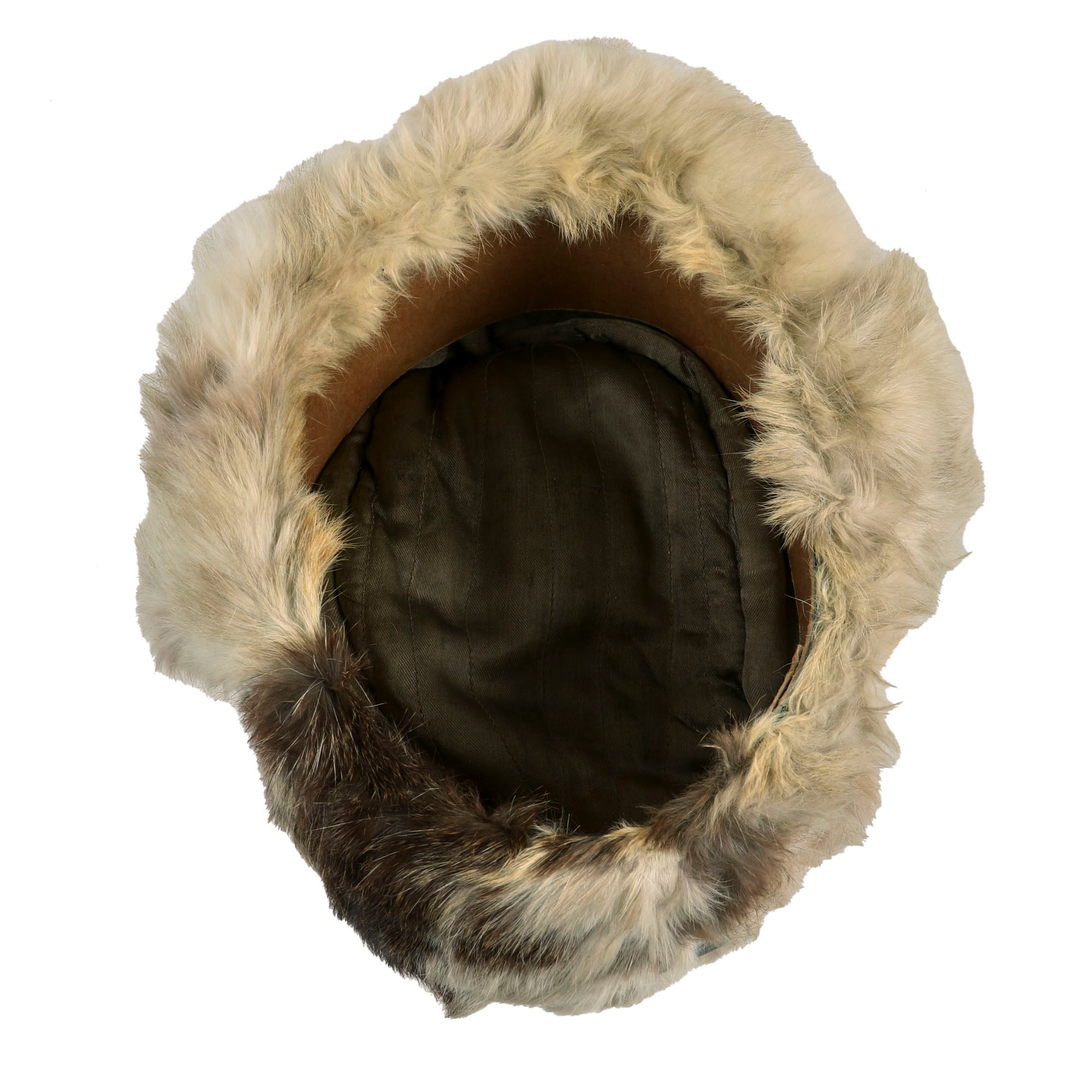 Original German WWII Eastern Front Heer Army Rabbit Fur Pelzmütze Wint ...