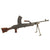 Original British WWII 1942 Dated Bren MkII Display LMG by Daimler Monotype with Live Barrel, Magazine & Post War Cover Original Items