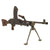 Original British WWII 1942 Dated Bren MkII Display LMG by Daimler Monotype with Live Barrel, Magazine & Post War Cover Original Items