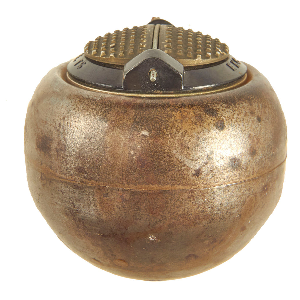 Original Rare U.S. WWII O.S.S. Issue T13 Beano Grenade Manufactured by Eastman Kodak Company - Inert Original Items