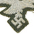 Original German WWII Luftwaffe Fallschirmjäger Paratrooper Smock Green Breast Eagle Insignia Original Items