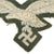 Original German WWII Luftwaffe Fallschirmjäger Paratrooper Smock Green Breast Eagle Insignia Original Items