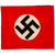 Original German WWII 1936 Dated Panzer Tank & Vehicle Identification Flag - 30 ½" x 38" Original Items