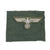 Original German WWII Heer Army NCO & Officer Machine Embroidered Breast Eagle - Uniform Cut Off Original Items