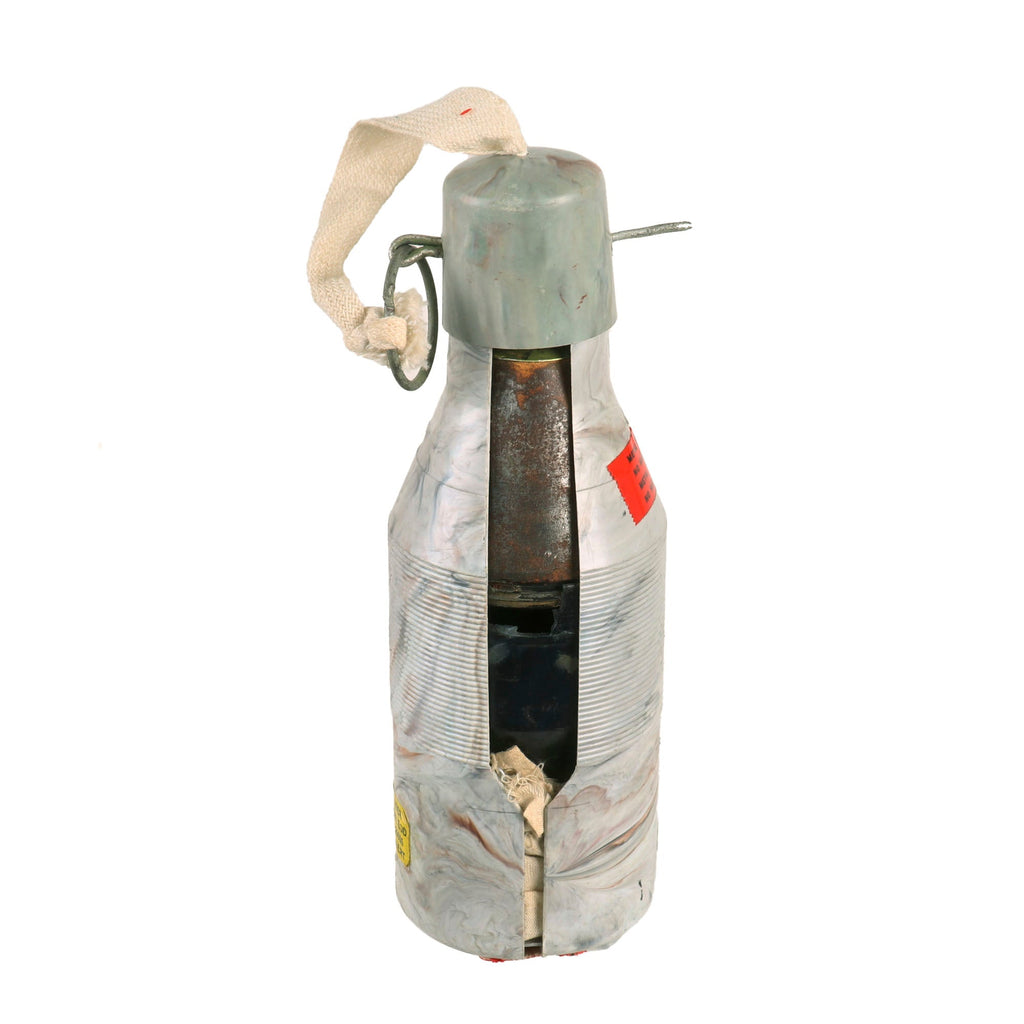 Original Egyptian Yom Kippur War Era Inert Rare HOSAM Type II Anti-Tank Grenade - With Washington D.C. EOD Training Aid Sticker Original Items