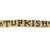 Original WWI Ottoman Empire Turkish Prisoner of War Souvenir Snake Dated 1916 Original Items
