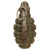 Original French WWI F1 Fragmentation Hand Grenade with Billant Modèle 1916 Fuse - Inert Original Items