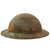 Original U.S. WWI M1917 Doughboy Helmet Shell With Camouflage Panel Paint and Motor Transport Corps Painted Insignia -  As Featured In The Book “Trench Art, An Illustrated History” by Jane Kimball on Page 228 Original Items
