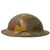 Original U.S. WWI M1917 Doughboy Helmet Shell With Camouflage Panel Paint and Motor Transport Corps Painted Insignia -  As Featured In The Book “Trench Art, An Illustrated History” by Jane Kimball on Page 228 Original Items