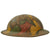 Original U.S. WWI M1917 Doughboy Helmet Shell With Camouflage Panel Paint and Motor Transport Corps Painted Insignia -  As Featured In The Book “Trench Art, An Illustrated History” by Jane Kimball on Page 228 Original Items