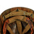 Original U.S. WWII Korean War USMC McCord Fixed Bale M1 Helmet with IMP Liner & Torn USMC Cover With Stenciled Eagle, Globe and Anchor Original Items