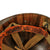 Original U.S. WWII Korean War USMC McCord Fixed Bale M1 Helmet with IMP Liner & Torn USMC Cover With Stenciled Eagle, Globe and Anchor Original Items