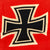 Original German WWII 80cm x 135cm National Battle Flag by N.V.P.F. v Vlissingen & Co. - Reichskriegsflagge Original Items