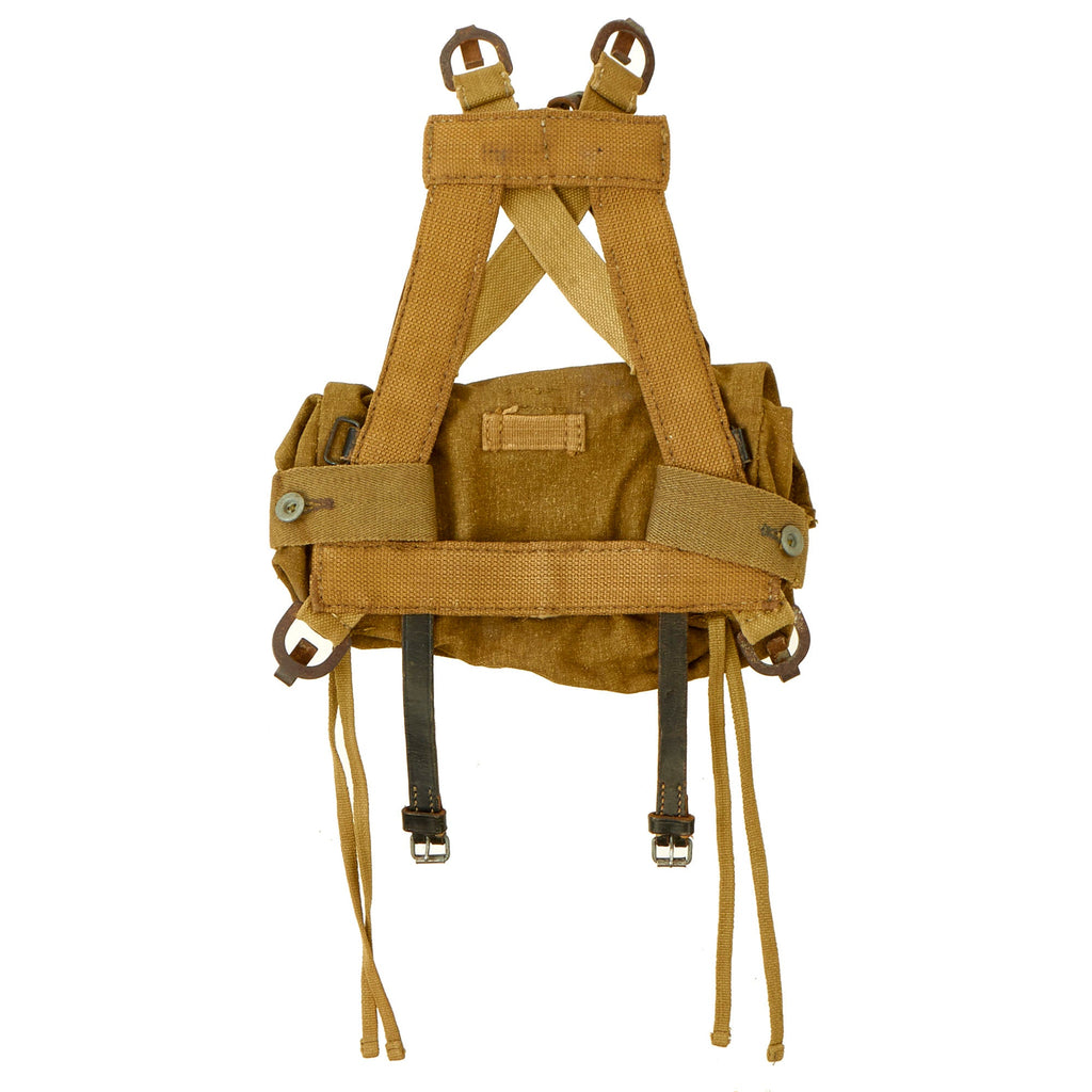 Original German WWII DAK Tropical M31 A-Frame With Battle Pack Original Items