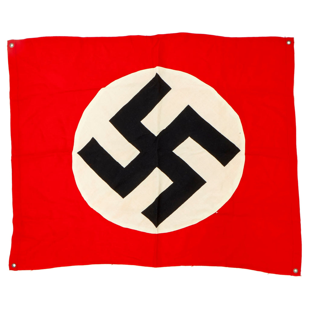 Original German WWII Unissued Panzer Tank & Vehicle Identification Flag - 32" x 39" Original Items