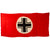Original German WWII Unissued Balkenkreuz (Beam Cross) Panzer Tank & Vehicle Identification Flag - 39" x 78" Original Items