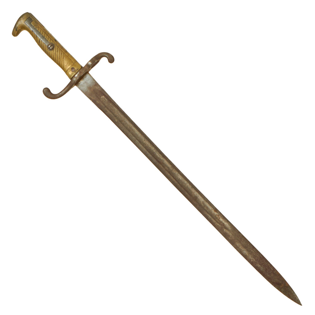 Original German Mauser Model 1871 Rifle Bayonet by Alex. Coppel with Unit Marking for Ersatz Infantrie Regiment IV Original Items