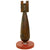 Original Japanese WWII 81mm Inert Mortar Round on Display Base Original Items
