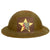 Original U.S. WWI M1917 Doughboy Helmet With Museum Quality Post War Painted Insignia - 5th Marines, Machine Gun Company, 2nd Infantry Division Original Items